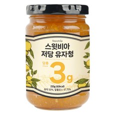 Sweetvia 低糖柚子茶醬, 1罐, 1罐