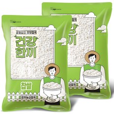국산 찹쌀 10kg (5kgx2봉) 단일품종 동진찰 2024년산, 5kg, 2개