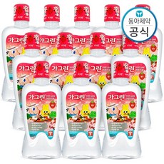 가그린 어린이 가글 딸기 380ml 12개 구강청결제, 단일상품, 단일상품