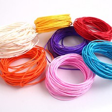 칼라 지끈 종이끈 공예용 포장끈 2mm 4mm, 보라, B. 굵은종이끈, 1개