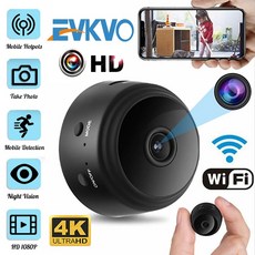 EVKVO HD 1080P 마이크로 미니 카메라 센서 나이트 비전 캠코더 모션 DVR 마이크로 카메라 스포츠 DV 비디오 소형 카메라 야간 투시경|감시 카메라|, White Add 64G Card(A21)