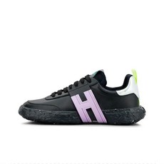 Hogan-3r 여성 가죽 운동화 검정 H5W5900DX00QP6999