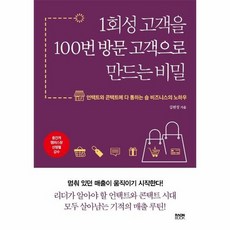 1회성고객을 100번 방문고객으로 만드는비밀, 상품명