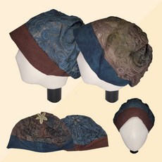 천연염색여름두건