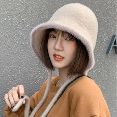 앙고라털챙모자