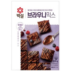 백설 브라우니믹스 320G x 7개