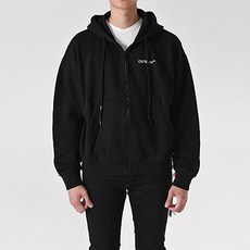 오프화이트후드집업