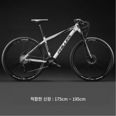 광폭자전거 바퀴큰 mtb카본 입문용MTB 필립 산악 29인치 33단 알루미늄 합금