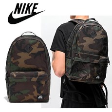 [해외] 미국정품 나이키 Nike SB Icon Iguana Green Camo Backpack 남자 카모 백팩가방
