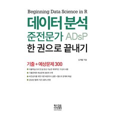 데이터분석준전문가adsp한권으로끝내기