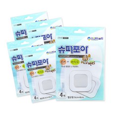 슈퍼포아 드레싱 밴드, 9 x 9 cm x 5개