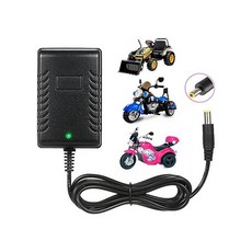 6 Volt Charger for Children's Ride-on Toy Vehicles Best Choice Products Kidzone Bumper BMX Hello Ki, one option, one option, 1개