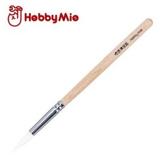 HOBBY MIO 청소 브러시 급수 냄비 페인트 안료 청소 펜 단단한 나무 손잡이 부식 방지 브러시 청소 도구
