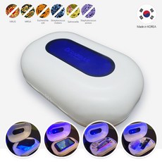 쥬니온 닥터캡슐 바이오레즈 듀얼 UV-C LED 스마트폰 학용품 마스크 간편살균 가능 휴대용 다용도 살균기, 쥬니온 닥터캡슐 살균기본품