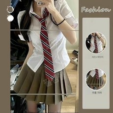 반팔 교복 여름 걸그룹 세라복 댄스부 의상 아이돌 룩