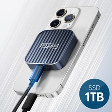맥세이프 호환 C타입 SSD 외장 케이스 인클로저 MSE-N30, SSD 인클로저 + Micron SSD 1TB, 장착 + exFAT 포멧, 1개