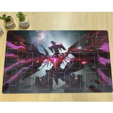 유희왕플레이매트 YuGiOh Playmat Galaxy Eyes Tachyon Dragon TCG CCG 보드 트레이딩 카드 매트 애니메이션 마우스 패드 고무 데스크 존 가방, [01] 600mmx350mmx2mm, [02] QW002278A