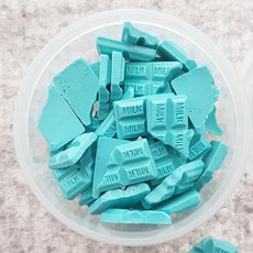 20*25mm 민트 조각 쵸콜릿 약 30g 약 46개 재료 미술 공예 공작 mno;&701, o●O상품선택O●o
