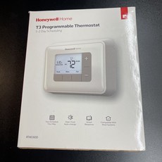 HOneywell 하니웰 T3 5-2일 프로그래밍 가능 온도 조절기 RTH6360D 새 상품 085267597234