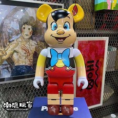 베어브릭 1000% 버즈 골드 대형 피규어 진열대 Bearbrick 1000 % PINOCCHIO-35031