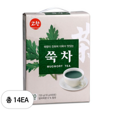 고향 쑥차, 18g, 40개입, 14개