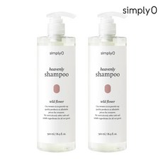 심플리오 헤븐리 샴푸 [와일드 플라워], 2개, 500ml