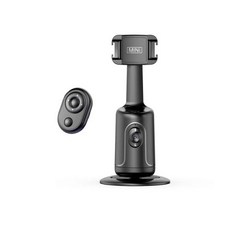 P01 Pro 360 회전 데스크탑 추적 짐벌 스태빌라이저 AI 팔로우 페이스 트래킹 스마트폰 라이브용 촬영 짐벌, 4) D