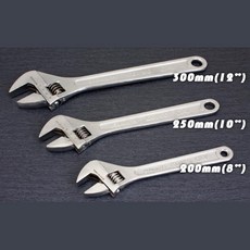12인치 배관 공구 수리 합금강 몽키스패너 멍키 안전한 스페너, 1개