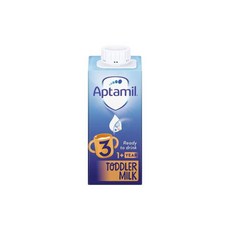 Aptamil 3단계 액상분유 토들러 레디 투 드링크 1-3세용 압타밀 영국분유직구 200ml, 7개