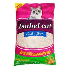 이사벨캣 응고형 레몬향 모래 5L 3.76kg, 1개, 상세페이지 참조
