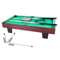 미니 당구대 가정용 브론슨 게임 포켓볼 4구 세트, D.미니당구대 91X46X20(그린 당포)그린