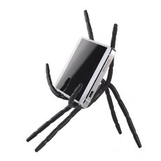 거미 멀티 테이블 침대머리 기숙사 IPAD 테블렛PC DIY 독창적 런닝머신 주꾸미 접이식 인터넷 수업 변신 휴대 차량탑재, 1, 거미 블랙 두개 룩 -성 4원