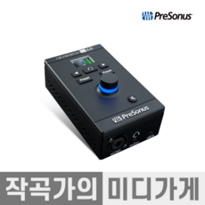 [작곡가의 미디가게] PRESONUS Revelator io44 프리소너스 레벨레이터 방송용 오디오 인터페이스 틱톡 녹음