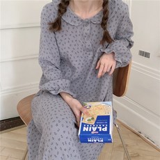 순면거즈컬러긴팔세트