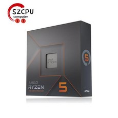 AMD Ryzen 5 7600X R5 4.7 GHz 6 코어 12 스레드 U 5NM L3 = 32M 100 000000593 소켓 AM5 쿨러 없음 밀폐형 - 7600x