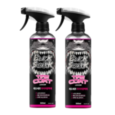 블랙샤크 자동차 타이어 코팅 광택제, 2개, 500ml