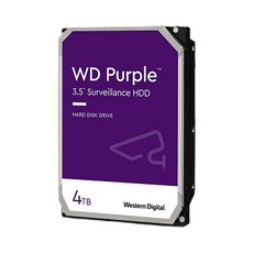 WD SG CCTV 녹화기 전용 하드디스크 Purple HDD 무상 AS 3년 정품, 웨스턴디지털 퍼플, 4TB