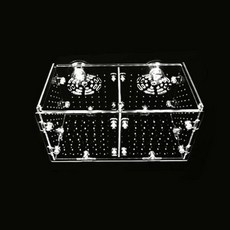 투명 아크릴 물고기 사육 상자 장식용 격리 단일 그리드, 1개, 3. 2 boxes 20x10x10cm