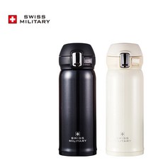 세인트텀블러 350ml OKK-BXF350 완벽잠금장치 보온병, 블랙