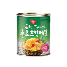 동원 후르츠칵테일 과일통조림, 836g, 10개