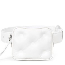 메종 마르지엘라 20FW 화이트 글램 슬램 미니 벨트백 S56WB0013 PR818 T1003