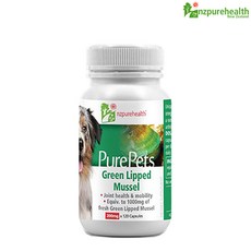 NZ 퓨어 헬스 퓨어 펫 초록입홍합 그린홍합 200mg 120캡, 기본옵션, 1개