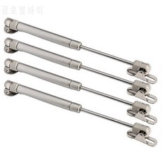 4Pcs 100N / 10kg 금속 도어 리프트 지원 주방 찬장 경첩 가스 유압 스프링, 상세내용참조