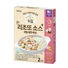 일동후디스 키요 순한 리조또 소스 180g, 크림새우버섯180g, 1개