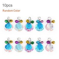 작은 나비 쉘 교체 헤드 티저 고양이 스틱 벨 재미있는 지팡이, 1개, 1.10pcs Shell