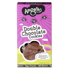 Angelic Double Chocolate Cookies Box 앤젤릭 더블 초콜릿 쿠키 박스125g 6팩, 1개