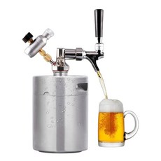5L 살얼음 맥주기계 휴대용 캠핑용 맥주통 맥주 소주 냉각기 호프 디스펜서, C. 3.6L배럴+조정할수없는수도꼭지
