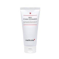 메디큐브 폼 클렌저 120ml_레드 폼_여드름성 피부케어 저자극 여드름 개선 살리실산 함유 각질 블랙헤드 피지 개선 효과 폼클렌징