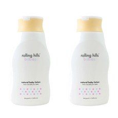 롤링 힐스 내츄럴 베이비 아기 로션 200ml 2병 (프랑스배송) Rolling Hills Natural Baby Lotion Babies