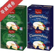 매일 상하 까망베르 자연치즈100g 2개+브리 2개, 100g, 까망2+브리2